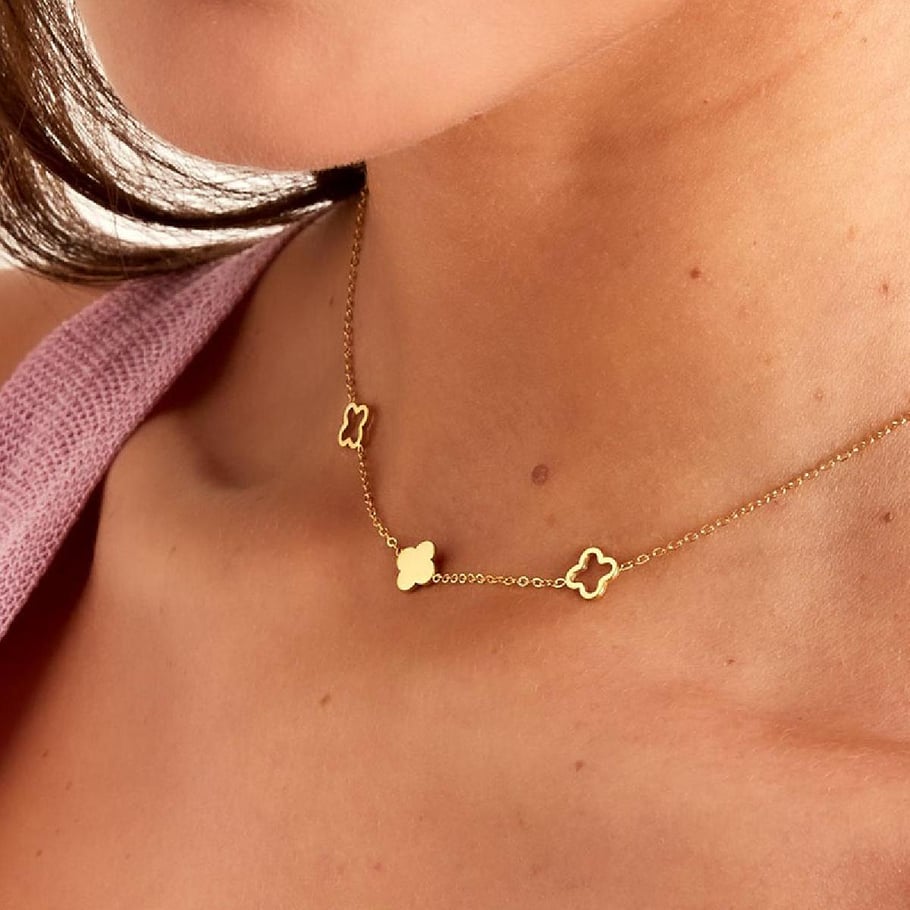 Necklace clovers  Picture5